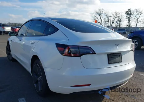2021 Tesla Model 3 Standard Range Plus Rear-Wheel Drive from USA, damaged, VIN 5YJ3E1EA6MF853760